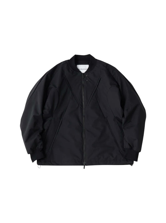 【White Mountaineering - ホワイトマウンテニアリング】WINDSTOPPER RAGLAN BLOUSON / BLACK (ブルゾン/ブラック)