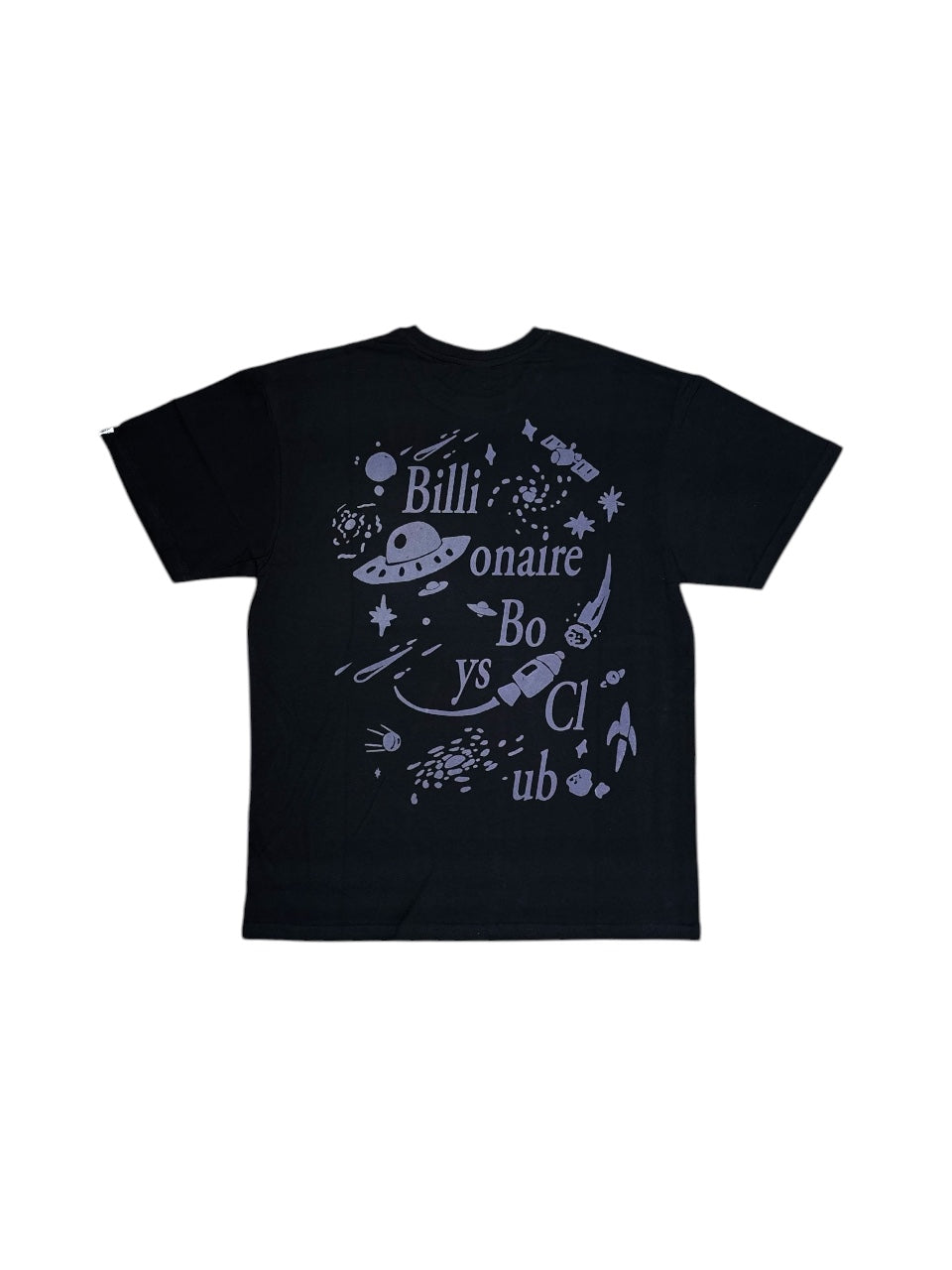【Billionaire Boys Club-ビリオネアボーイズクラブ】 BB SOLAR SYSTEM FLOCK PRINT T-SHIRT / BLACK (Tシャツ/ブラック)