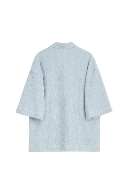 【SUN FLOWER - サンフラワー】Adam Shirt / Blue(シャツ/ブルー)