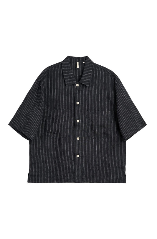 【SUN FLOWER - サンフラワー】Adam Shirt / Black (シャツ/ブラック)