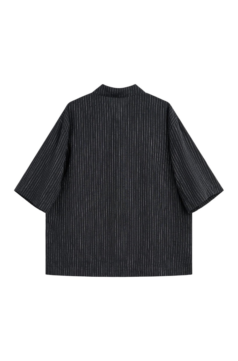 【SUN FLOWER - サンフラワー】Adam Shirt / Black (シャツ/ブラック)