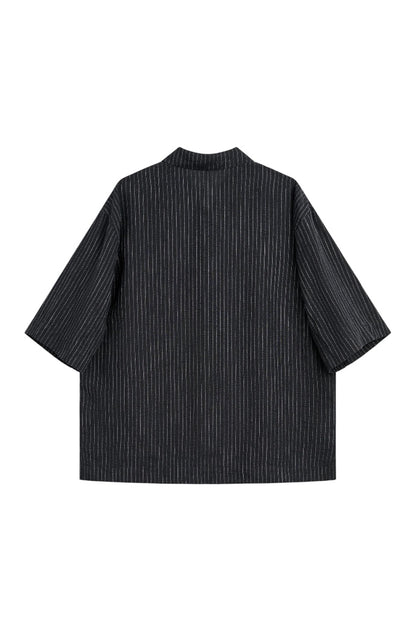【SUN FLOWER - サンフラワー】Adam Shirt / Black (シャツ/ブラック)