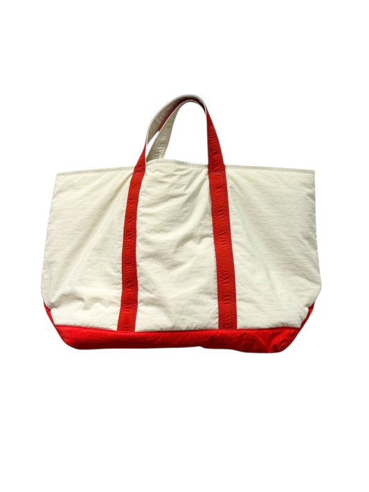 【SWJP - エスダブリュージェイピー】PUFFER BOAT AND TOTE / RED（バッグ/レッド)