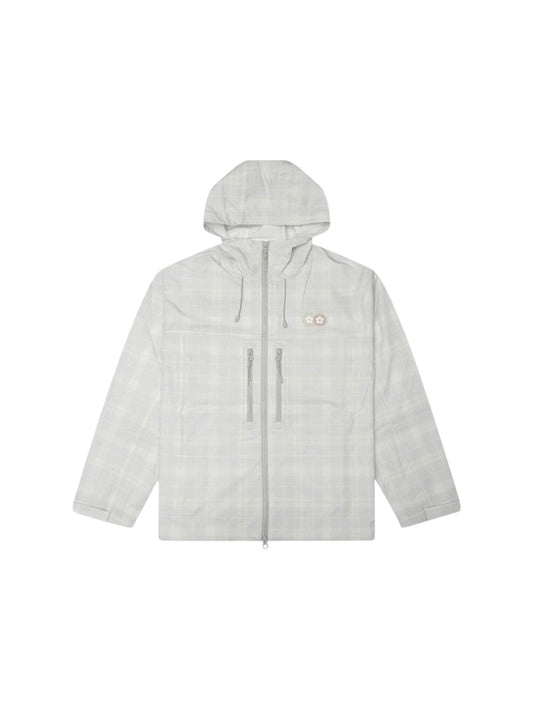 【VANDY THE PINK - ヴァンディー・ザ・ピンク】PLAID WINDBREAKER JACKET / CREAM (ジャケット/クリーム)