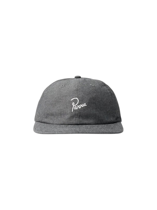 【by Parra - バイパラ】SIGNATURE 6 PANEL HAT / BLACK (キャップ/ブラック)