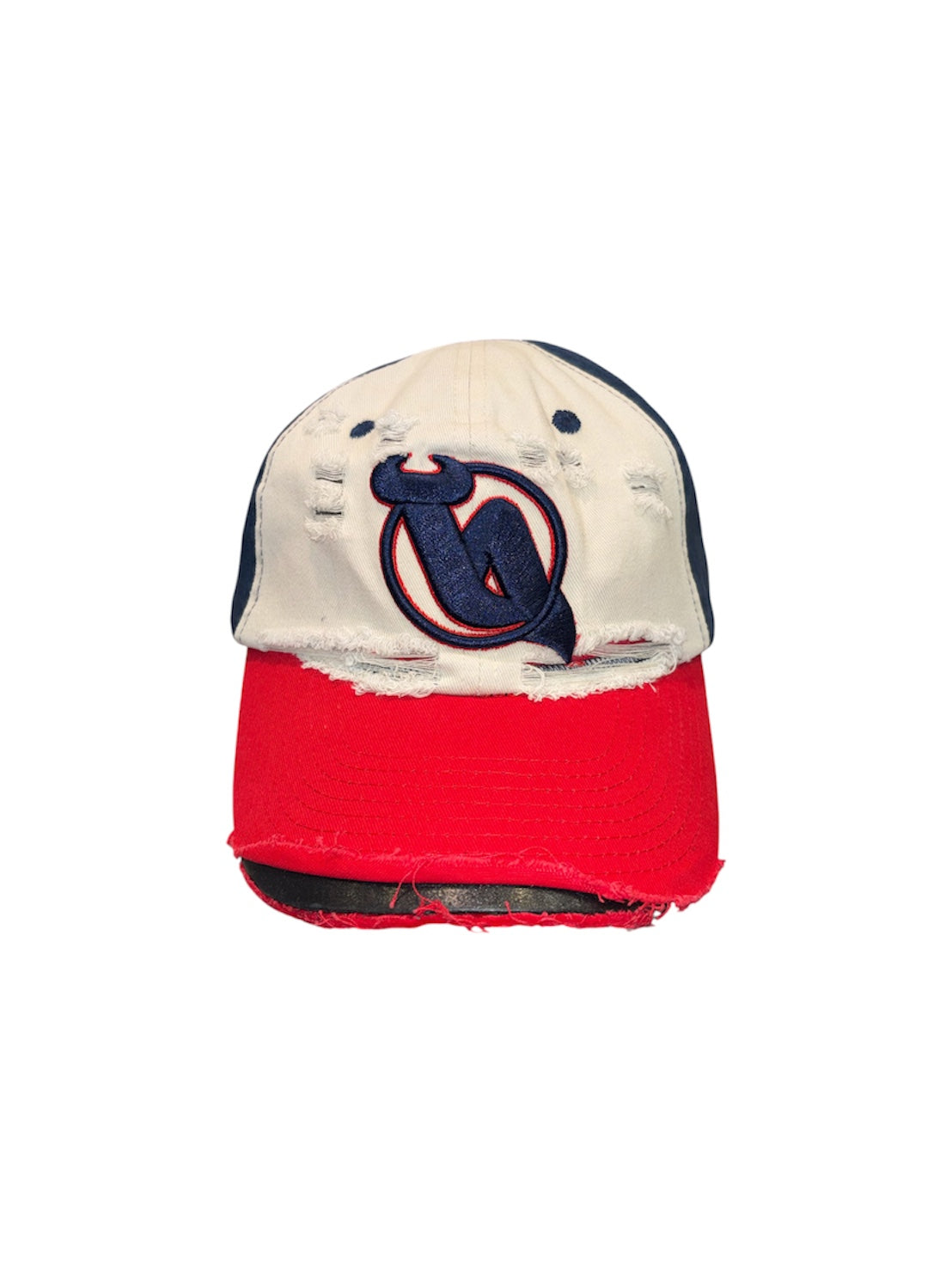 【BASKETCASE  - バスケットケース】B CAP / RED/NAVY/CREAM (キャップ/レッド/ネイビー/クリーム)