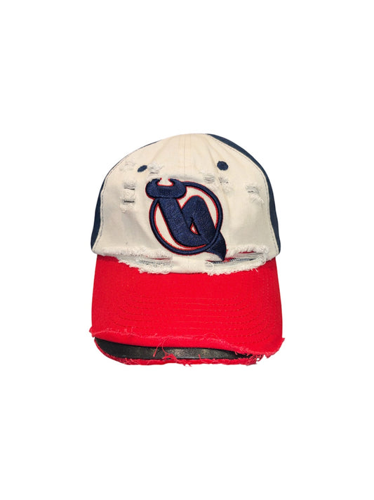 【BASKETCASE  - バスケットケース】B CAP / RED/NAVY/CREAM (キャップ/レッド/ネイビー/クリーム)