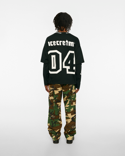 【ICE CREAM - アイスクリーム】STRAWBERRY BOXY FIT LS T-SHIRT / JET SET (Tシャツ/ジェットセット)
