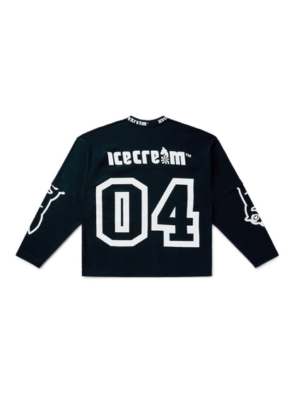 【ICE CREAM - アイスクリーム】STRAWBERRY BOXY FIT LS T-SHIRT / JET SET (Tシャツ/ジェットセット)