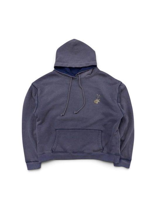 【BASKETCASE  - バスケットケース】CHARMS, thermal lined pullover / WASHED NAVY (フーディー/ウォッシュドネイビー)