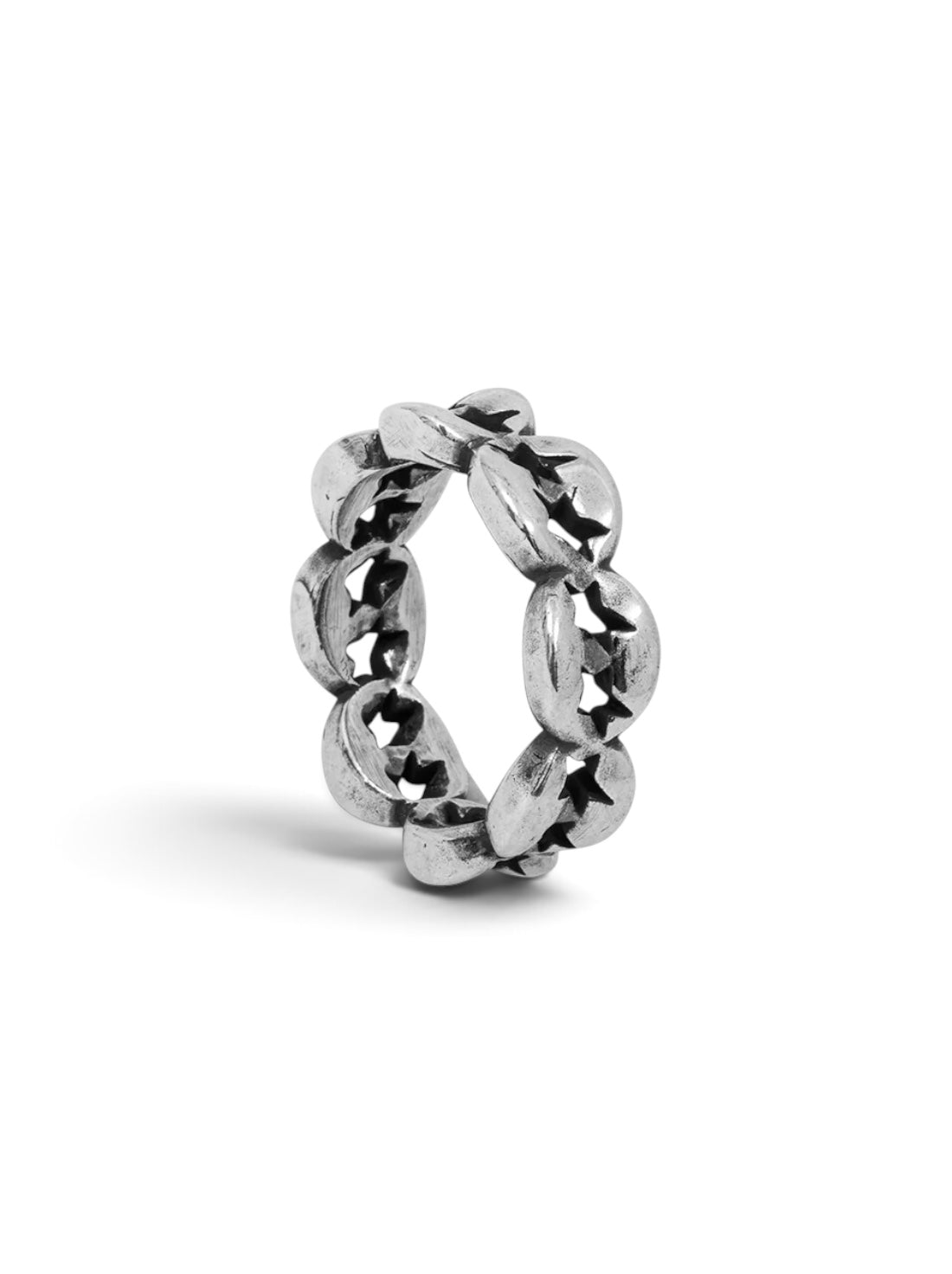 【TWO JEYS  - トゥージェイズ】CARABROTE MULTI LINK RING / SILVER (アクセサリー/シルバー)