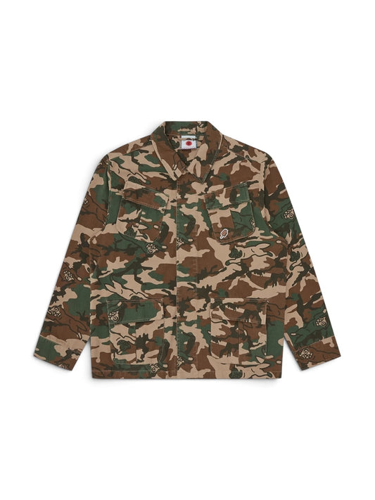 【ICE CREAM - アイスクリーム】RUNNING DOG WOODLAND CAMO FIELD JACKET /  CAMO (ジャケット/カモ)