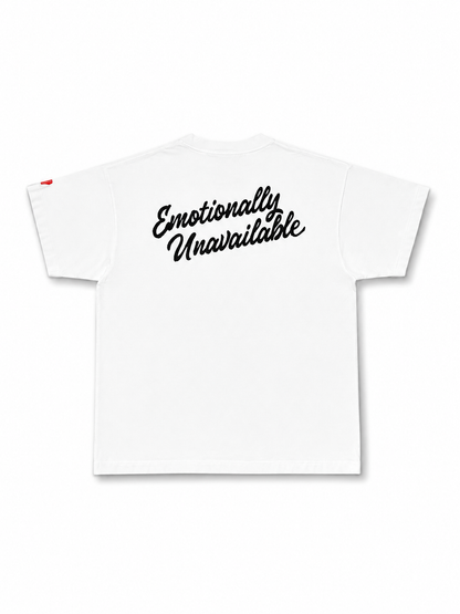【EMOTIONALLY UNAVAILABLE - エモーショナリー アンアベイラブル】EU AB FLYING SS TEE /  WHITE (Tシャツ/ホワイト)