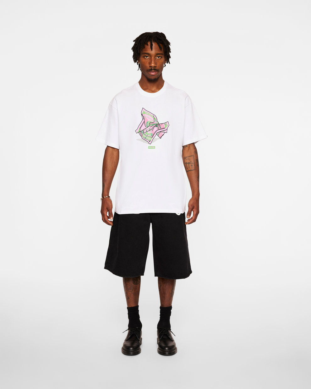【ICE CREAM - アイスクリーム】TIP T-SHIRT / WHITE (Tシャツ/ホワイト)