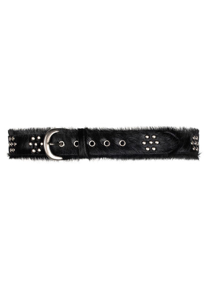 【BASKETCASE  - バスケットケース】STUDDED, fastener / BLACK (ベルト/ブラック)