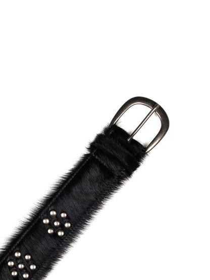 【BASKETCASE  - バスケットケース】STUDDED, fastener / BLACK (ベルト/ブラック)
