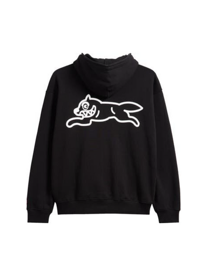 【ICE CREAM - アイスクリーム】HARD SHELL ZIP HOODIE / BLACK (フーディ/ブラック)