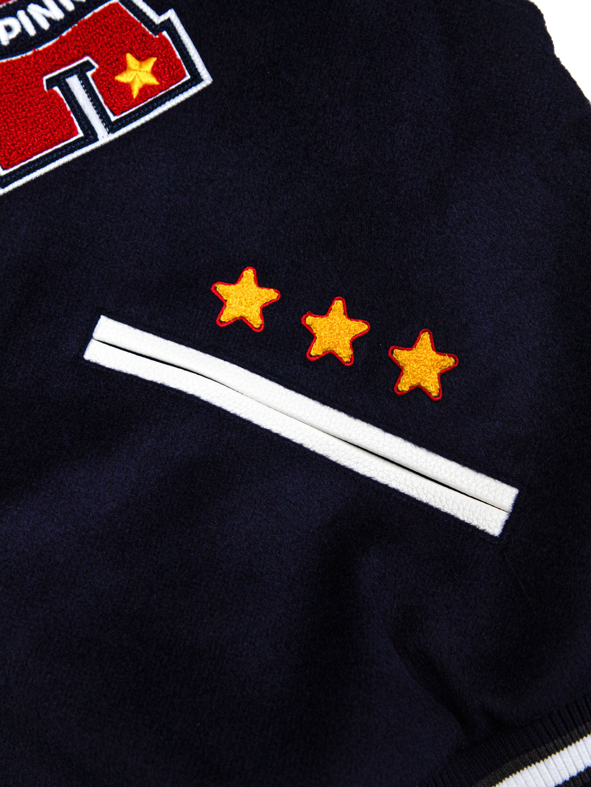 【VANDY THE PINK - ヴァンディー・ザ・ピンク】VARSITY JACKET 10 YEAR ANNIVERSARY / NAVY (ジャケット/ネイビー)