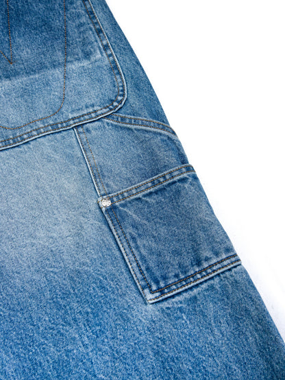 【VANDY THE PINK - ヴァンディー・ザ・ピンク】PATCH WORK PAINTER PANTS / BLUE  (パンツ/ブルー)
