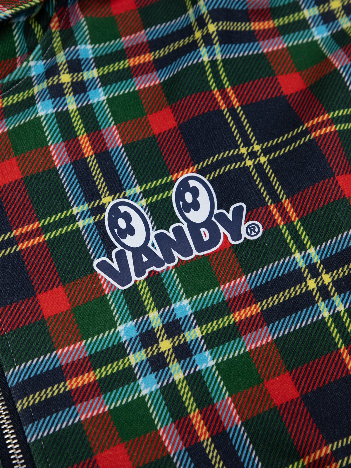 【VANDY THE PINK - ヴァンディー・ザ・ピンク】PLAID HOODIE / MULTI (パーカー/マルチ)