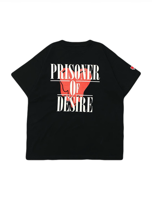 【EMOTIONALLY UNAVAILABLE - エモーショナリー アンアベイラブル】EU PRISONER S/S TEE/ BLACK  (Tシャツ/ブラック）
