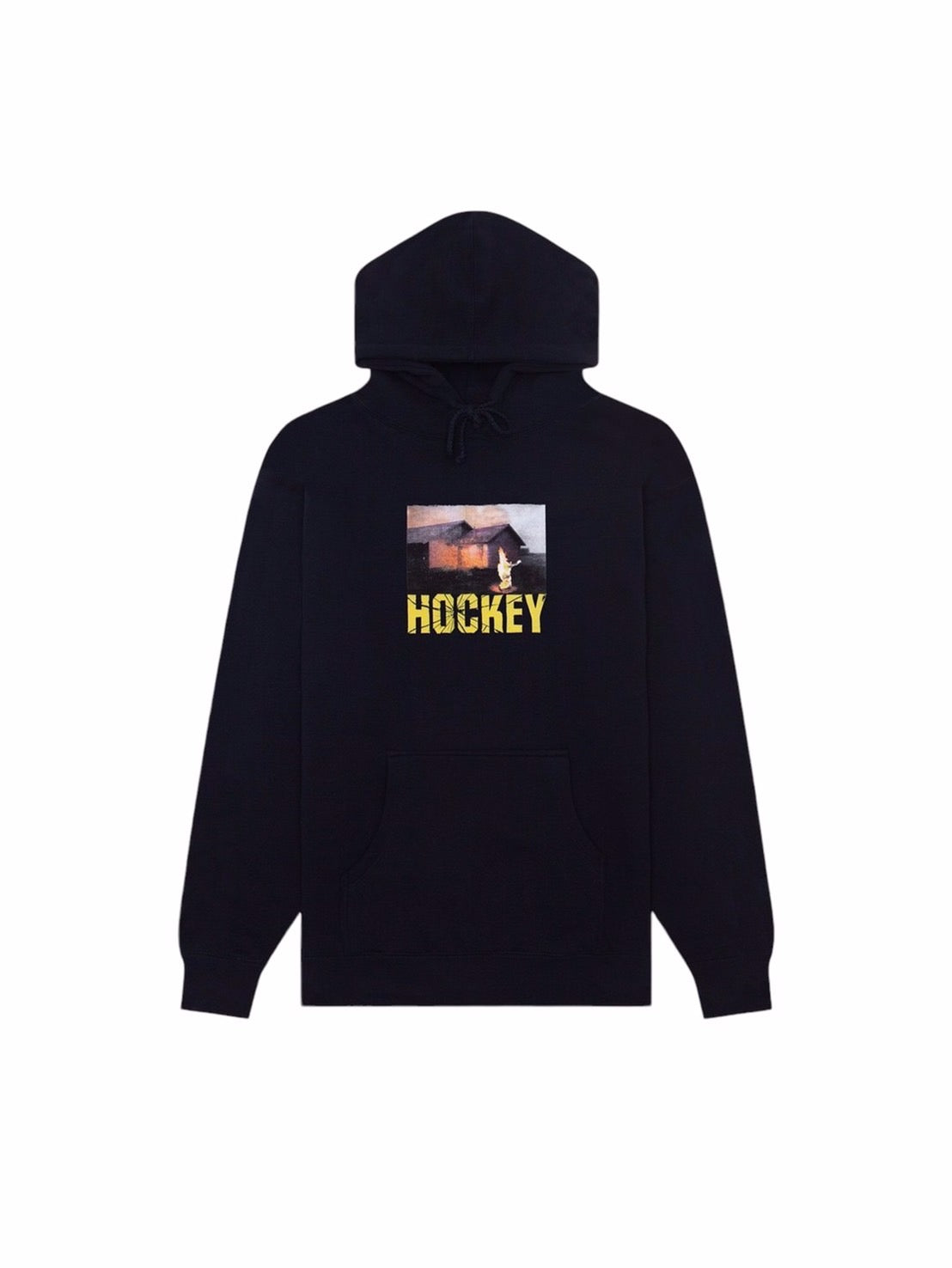 【HOCKEY - ホッケー 】 WINDOWS UP HOODIE / BLACK (フーディ/ブラック)