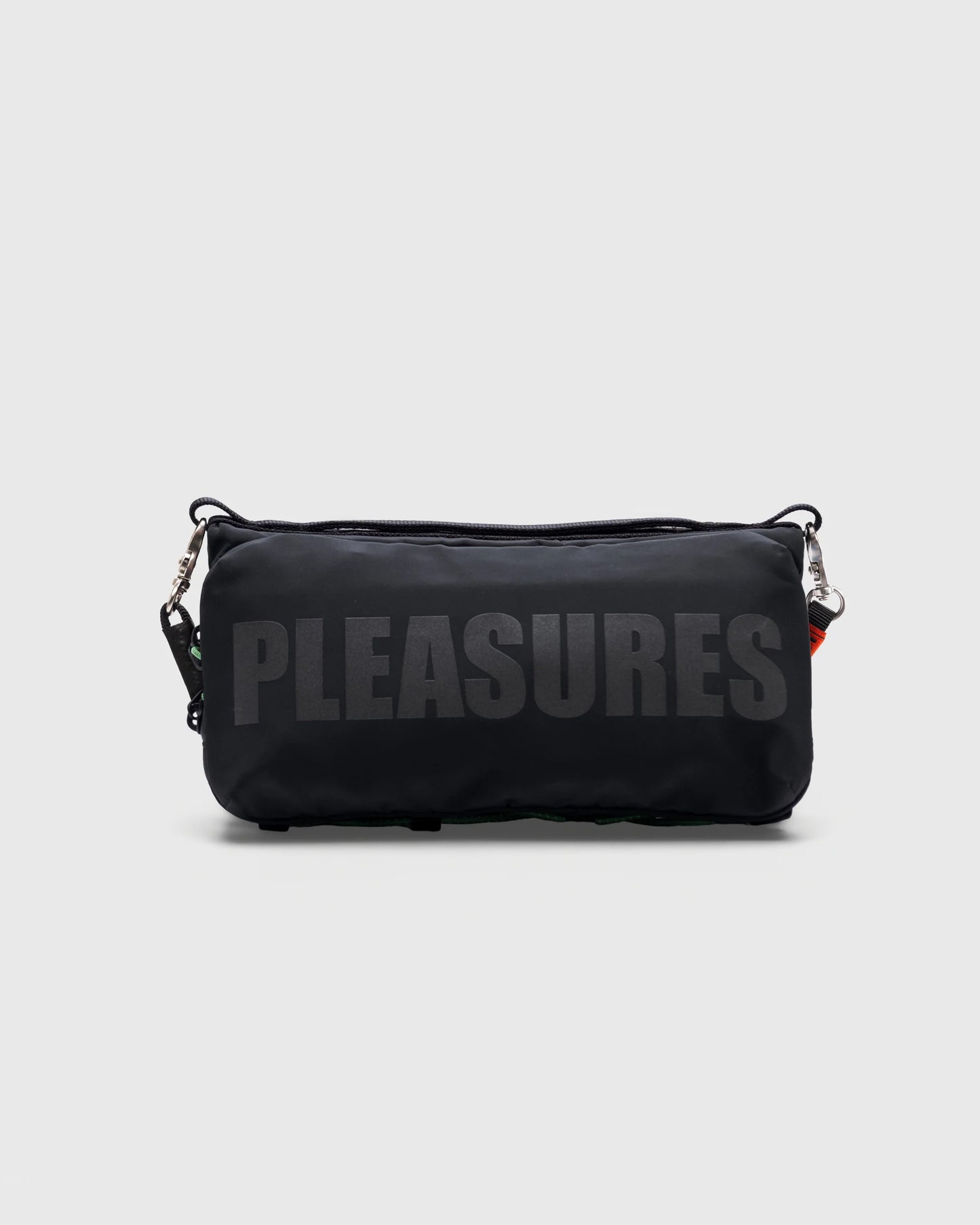 【PLEASURES - プレジャーズ】TOPOLOGIE SACOCHE MEDIUM / BLACK (バッグ/ブラック)