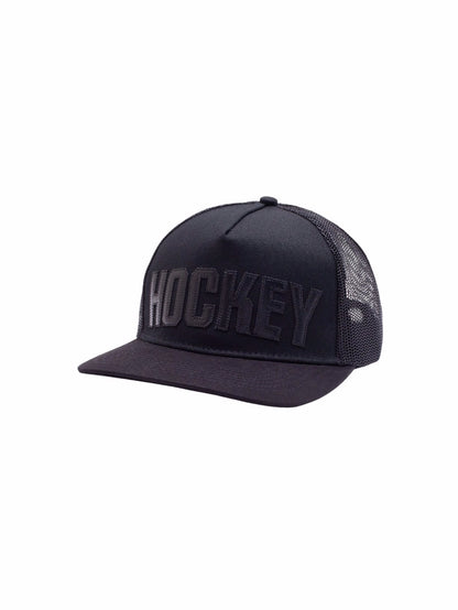 【HOCKEY - ホッケー 】 HOCKEY TRUCK STOP HAT #3 / BLACK (キャップ/ブラック)