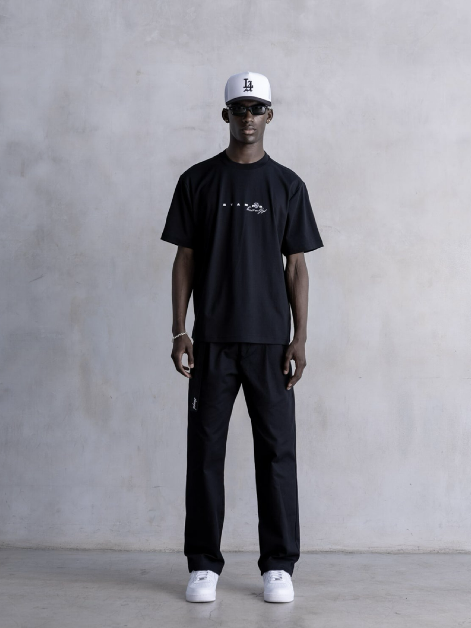 【STAMPD - スタンプド】VAN GOSH RELAXED TEE / BLACK (Tシャツ/ブラック)