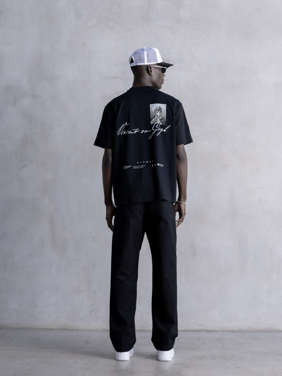 【STAMPD - スタンプド】VAN GOSH RELAXED TEE / BLACK (Tシャツ/ブラック)