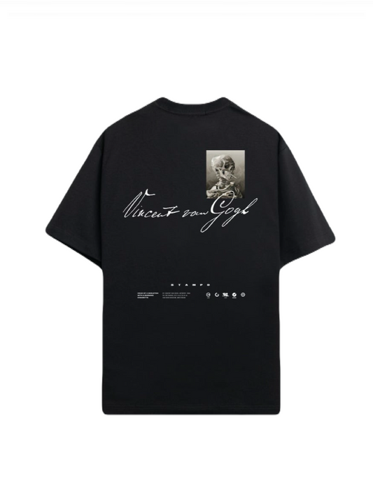 【STAMPD - スタンプド】VAN GOSH RELAXED TEE / BLACK (Tシャツ/ブラック)
