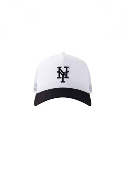 【STAMPD - スタンプド】NY 001 TRUCKER HAT / WHITE (キャップ/ホワイト)