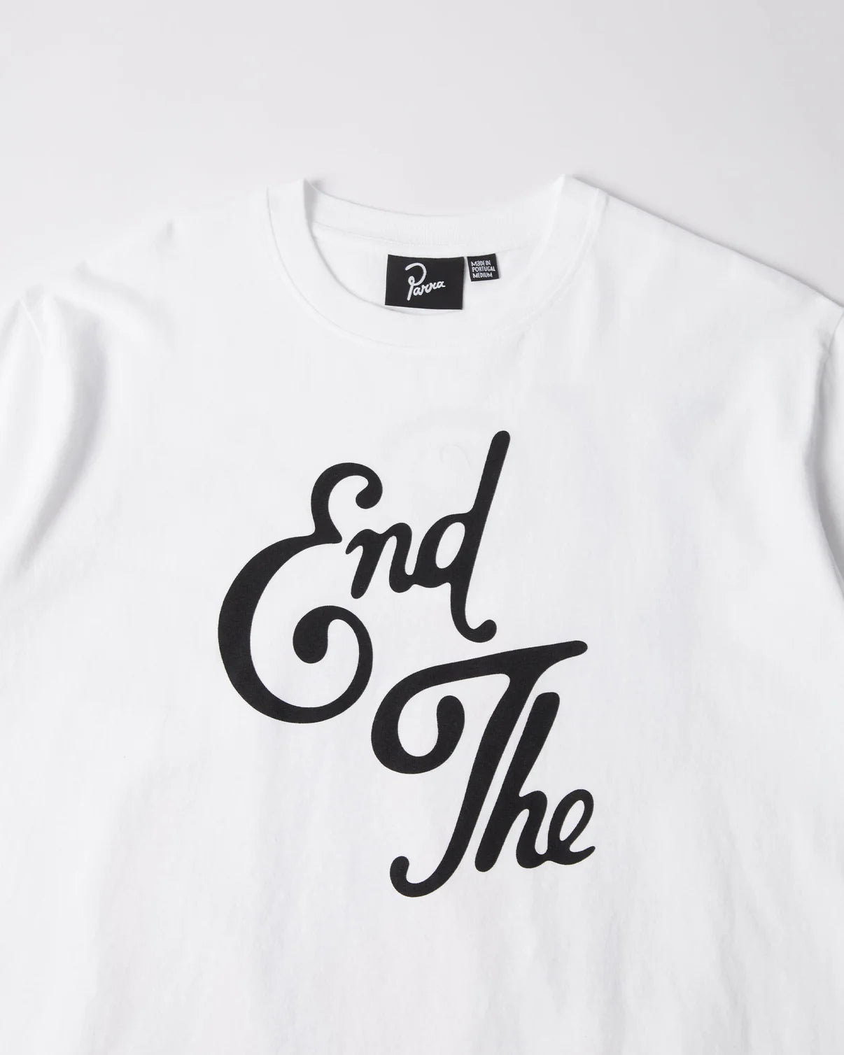 【by Parra - バイパラ】END THE LOUNGECHAIR T-SHIRT / WHITE (Tシャツ/ホワイト)