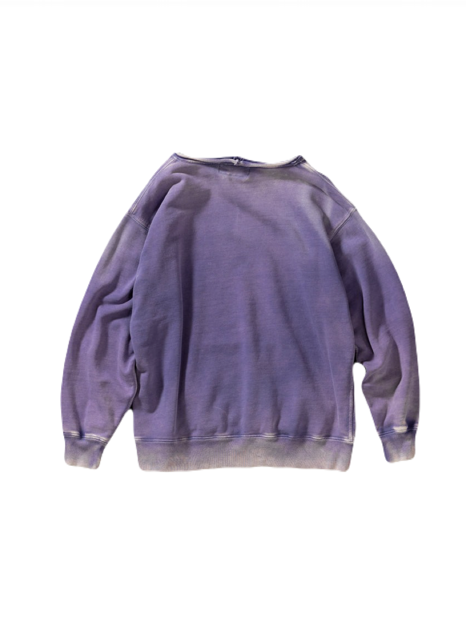 【ANACHRONORM - アナクロノーム】AN389 MANCHESTER PRINTED CUT-OFF SWEAT PARKA / NAVY (スウェット/ネイビー)