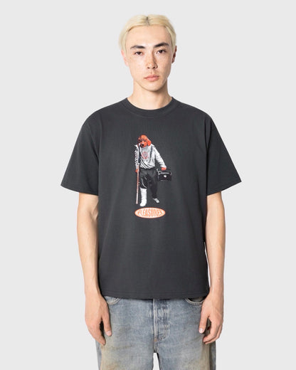 【PLEASURES - プレジャーズ】DA FUNK T-SHIRT / BLACK (Tシャツ/ブラック)
