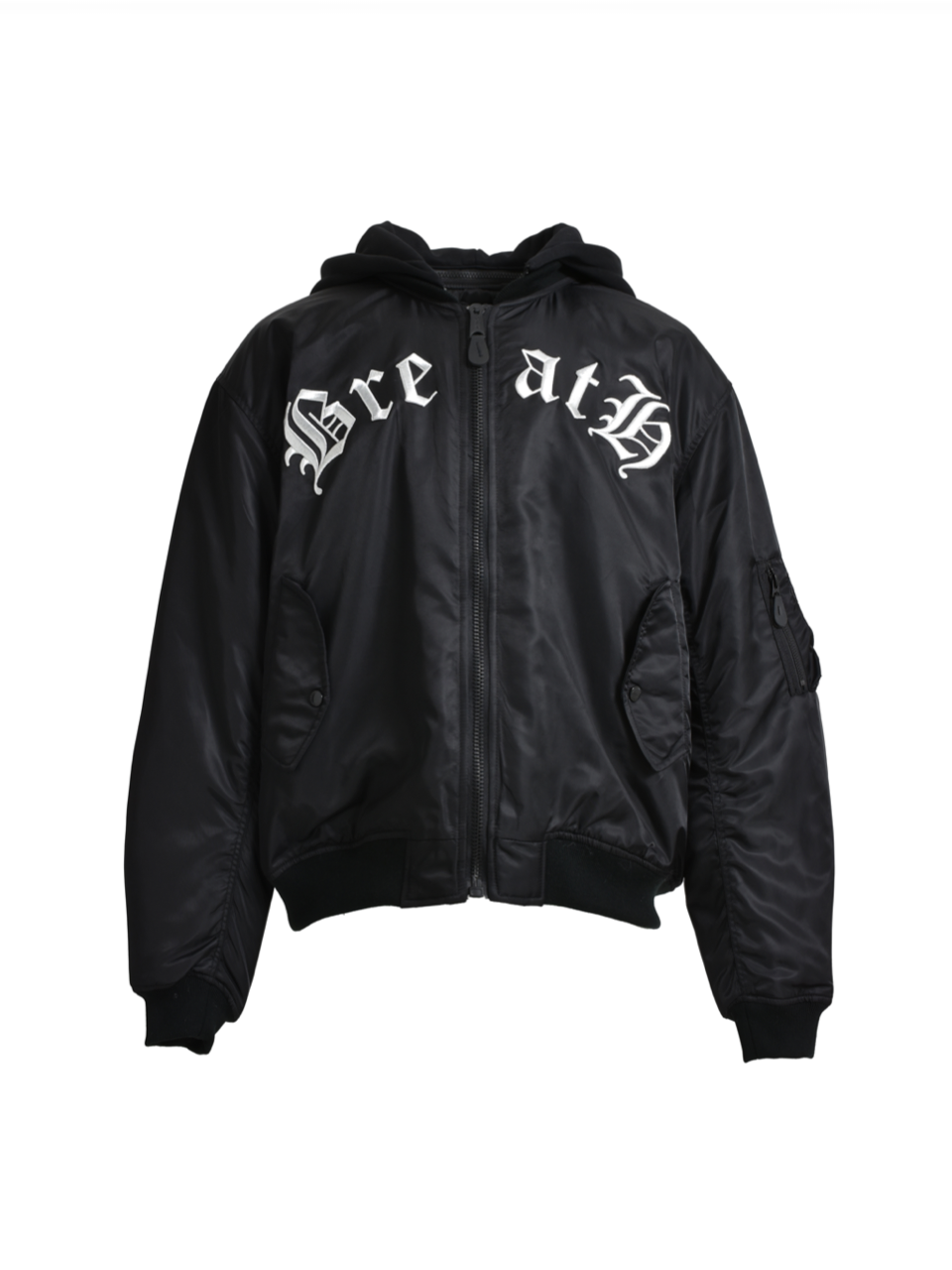 BREATH - ブレス】 BREATH×F.M.C.D 3WAY OLD ENGLISH LOGO BOMBER BREATH - ブレス】 BREATH×F.M.C.D 3WAY OLD ENGLISH LOGO BOMBER