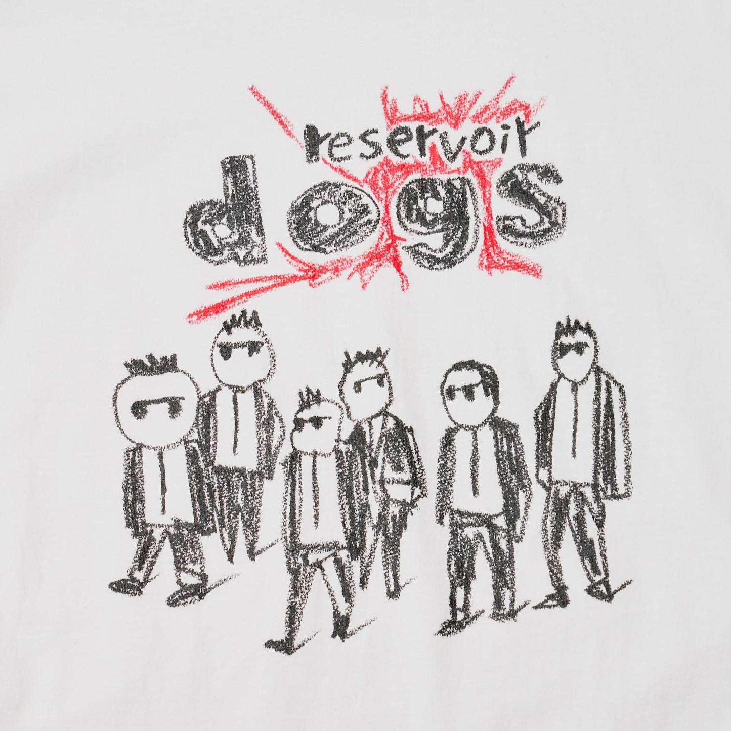 【KRAYON GANG - クレヨンギャング】DOGS LS TEE / WHITE (Tシャツ/ホワイト)