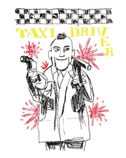 【KRAYON GANG - クレヨンギャング】TAXI DRIVER LS TEE / WHITE (Tシャツ/ホワイト)