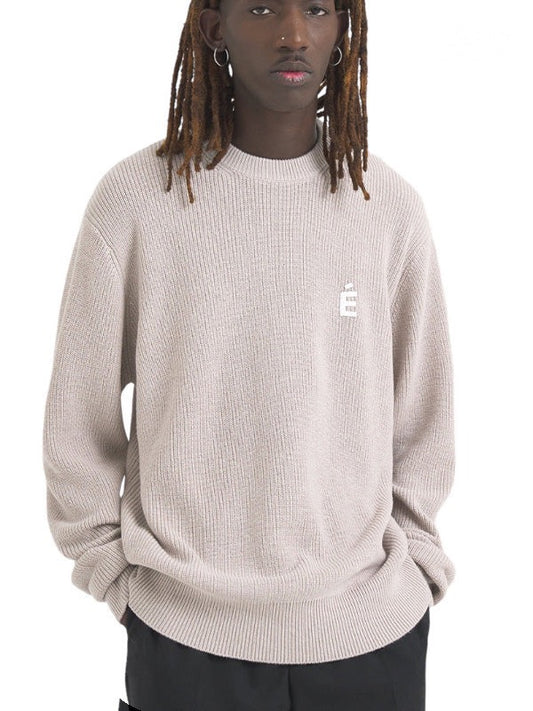 【Études - エチュード】BORIS PATCH SWEATER / BEIGE(セーター/ベージュ)