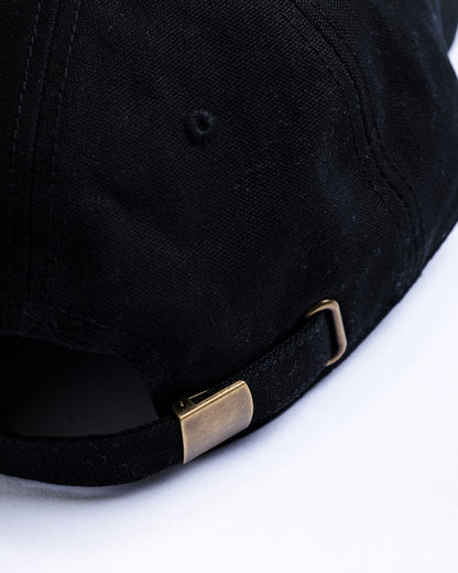 【ANACHRONORM - アナクロノーム】ICON THREADS GLITCH EMBROIDERY CAP / BLACK (キャップ/ブラック)