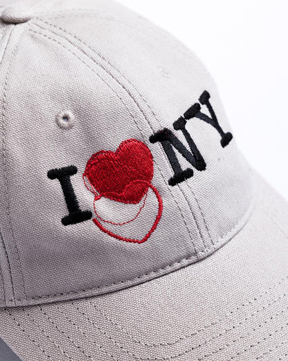 【ANACHRONORM - アナクロノーム】ICON THREADS GLITCH EMBROIDERY CAP / BEIGE (キャップ/ベージュ)