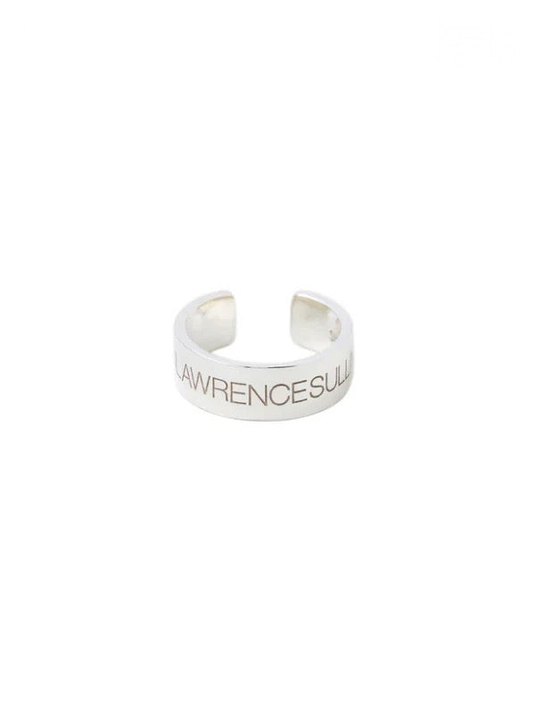 【JOHN LAWRENCE SULLIVAN - ジョンローレンスサリバン】LIPS x EAR CUFF LOGO / SILVER(リング/シルバー）