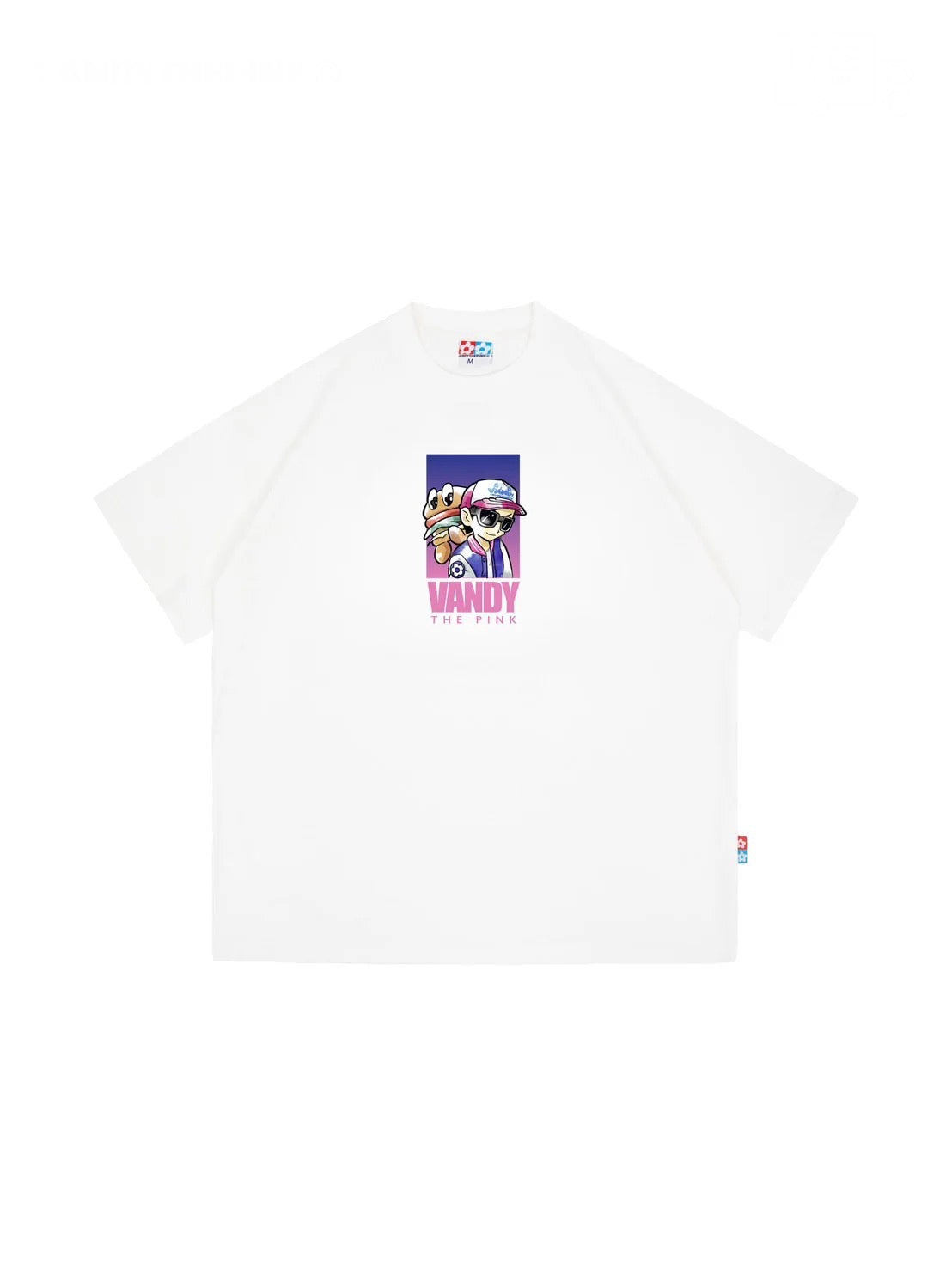 【VANDY THE PINK - ヴァンディー・ザ・ピンク】SOFT ANIME AIR BALLOON TEE  (Tシャツ/ホワイト)