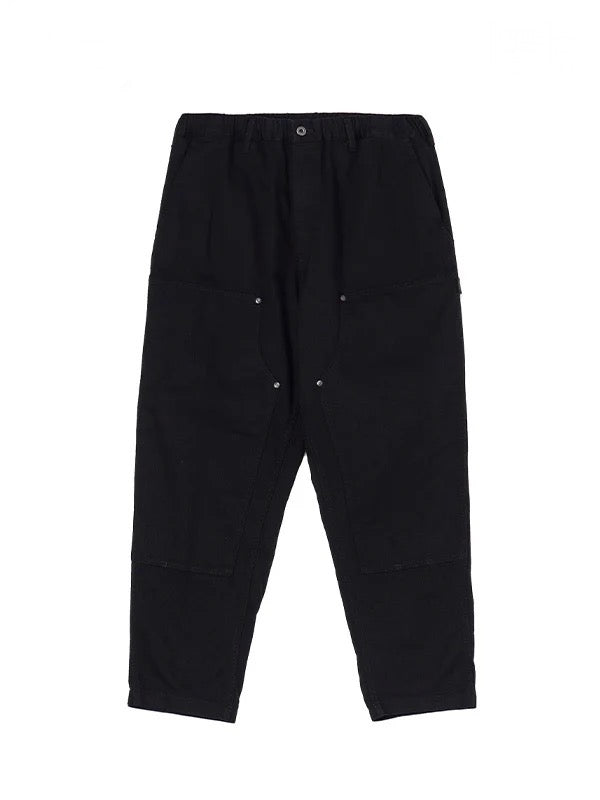 【Yohji Yamamoto POUR HOMME - ヨウジヤマモト プールオム】BLACK SCANDAL KATSURAGI SIDE ELASTIC STRING PANTS(パンツ)