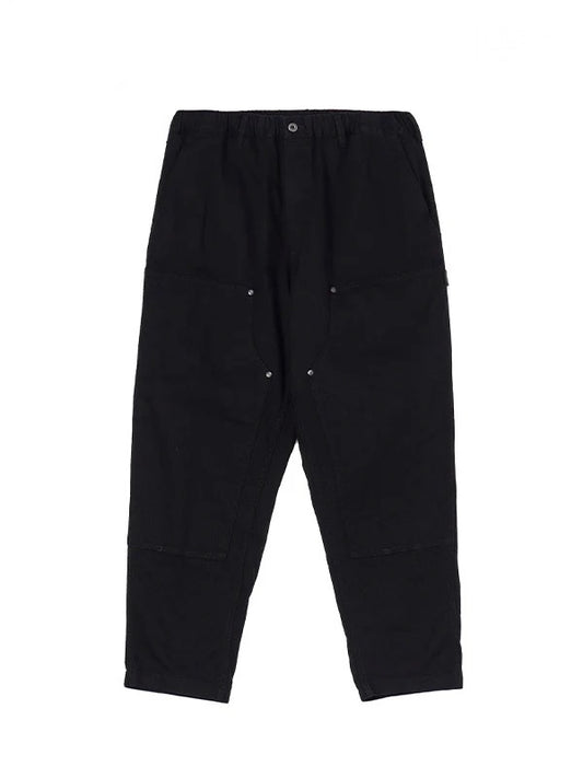 【Yohji Yamamoto POUR HOMME - ヨウジヤマモト プールオム】BLACK SCANDAL KATSURAGI SIDE ELASTIC STRING PANTS(パンツ)