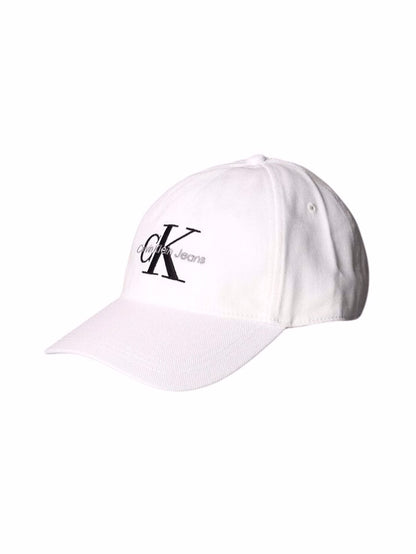 【Calvin Klein - カルバンクライン】MONOLOGO BB CAP / WHITE (キャップ/ホワイト)