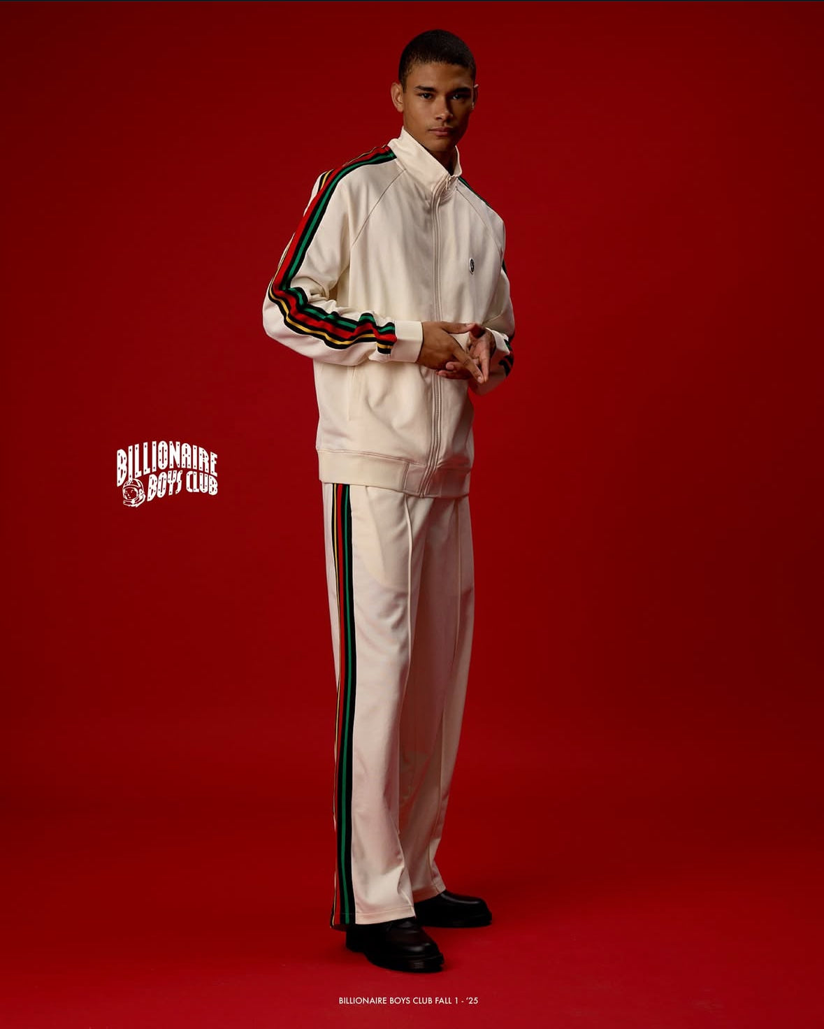 【Billionaire Boys Club-ビリオネアボーイズクラブ】 BB BASS LOOSE FIT TRACK PANTS / BLACK (トラックパンツ/ブラック)