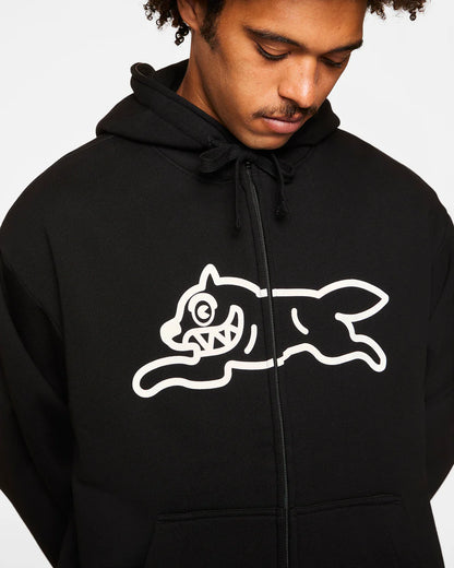 【ICE CREAM - アイスクリーム】SCANNER FULL ZIP HOODIE / BLACK (フーディ/ブラック)