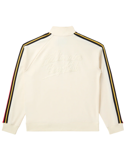 【Billionaire Boys Club-ビリオネアボーイズクラブ】 BB SOUNDCHECK CHAINSTITCH ZIP FRONT TRACK JACKET / WINTER WHITE (トラックジャケット/ウィンターホワイト)