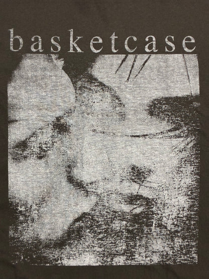 【BASKETCASE  - バスケットケース】TILT TEE  / VINTAGE BLACK (Tシャツ/ヴィンテージブラック)